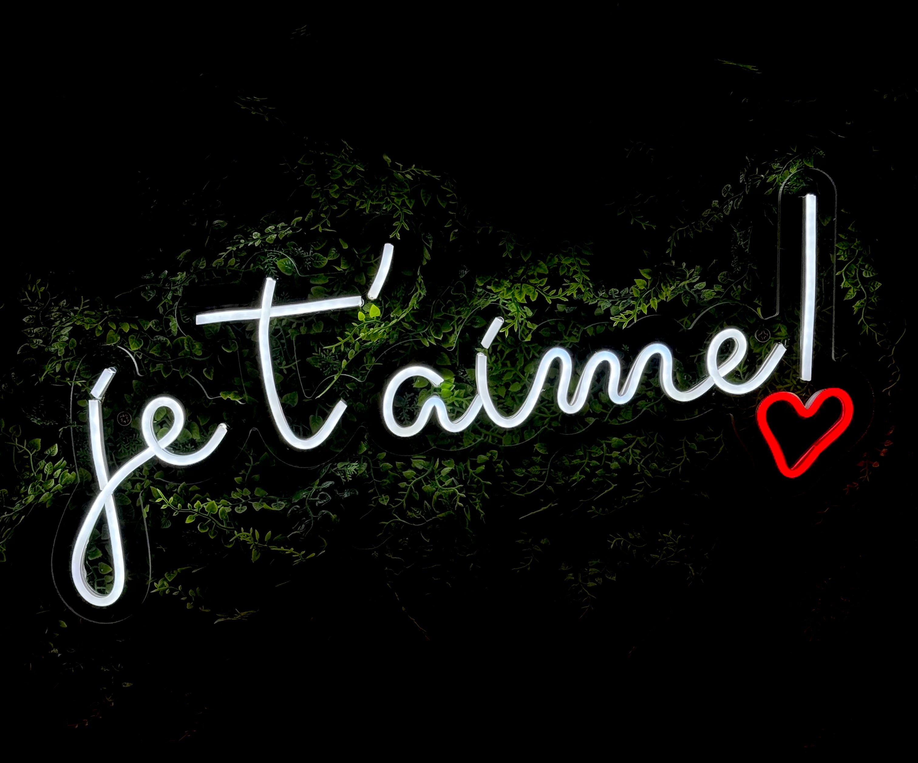 JE T’AIME!
