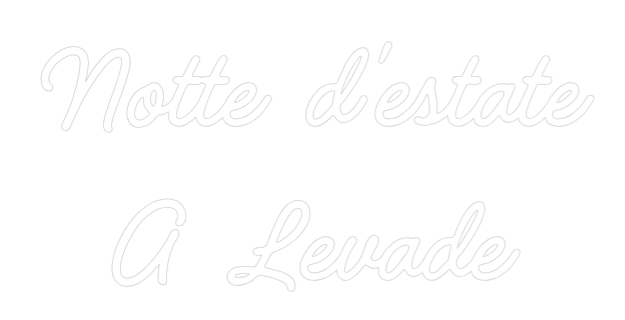 Led Personalizzato Notte d&#39;estat...
