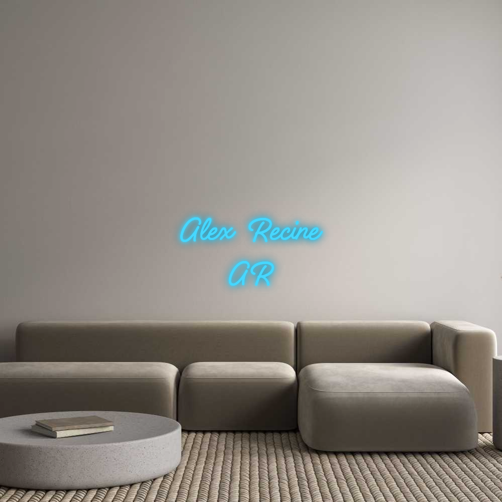 Led Personalizzato Alex Recine
AR