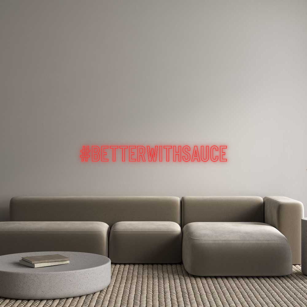 Led Personalizzato #BetterWithSa...