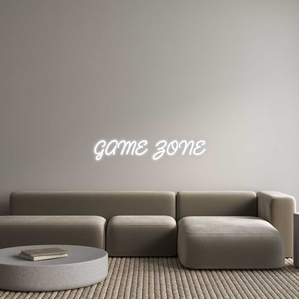 Led Personalizzato GAME ZONE