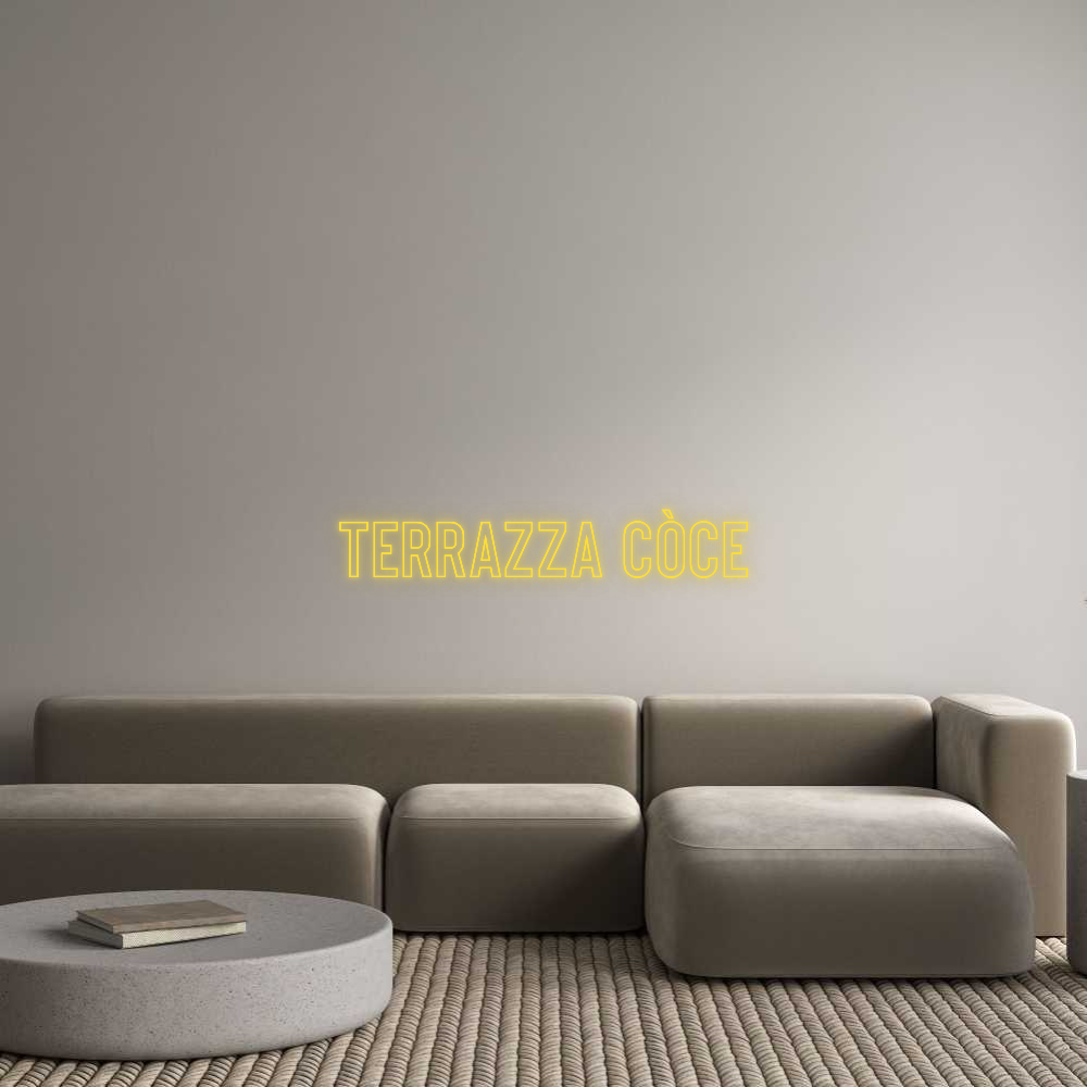 Led Personalizzato Terrazza Còce
