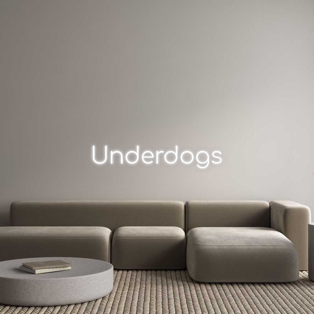Led Personalizzato Underdogs